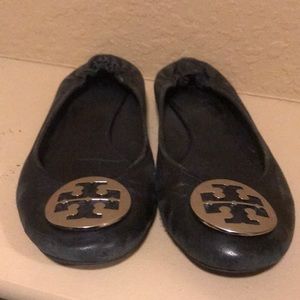 Used Tory Burch leather flats